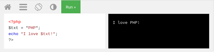 PHP Online Compiler / Editor